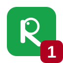 Toolbar icon showing a red badge with the number of mismatching links on the current page